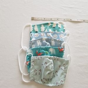 NEW 5 cotton masks for kids